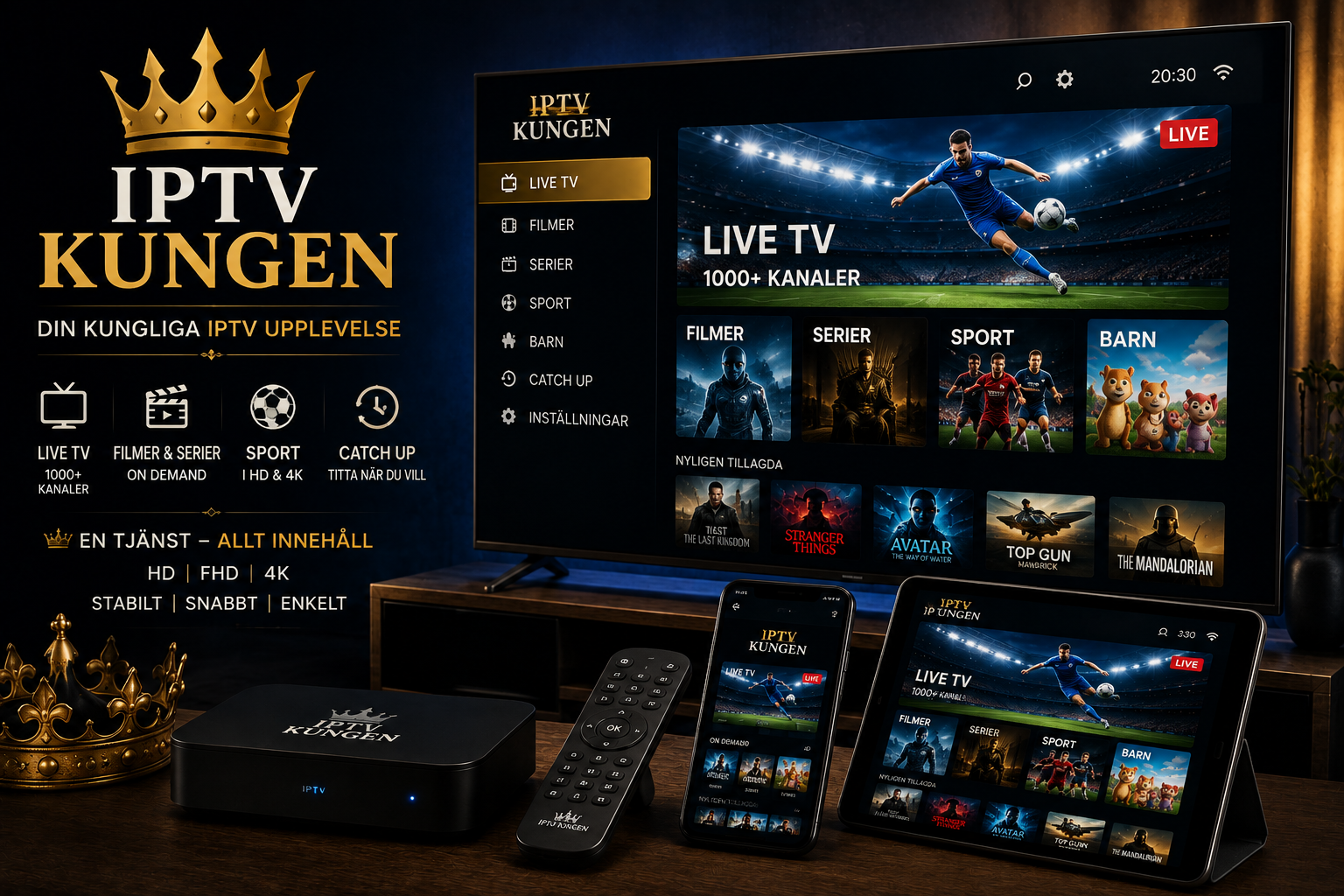 iptv kungen