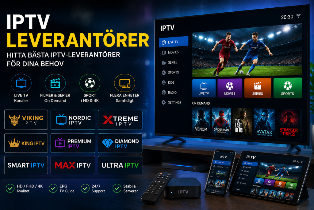 iptv leverantörer